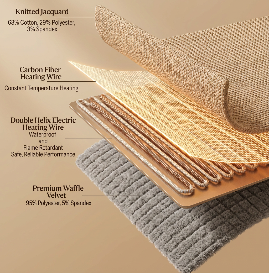 Warmora - heated shawl