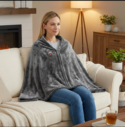 Warmora - heated shawl